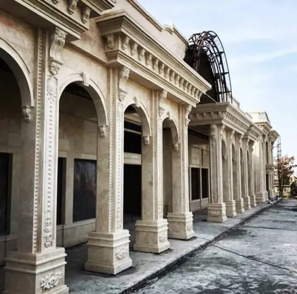 تزیینات سنگ رومی