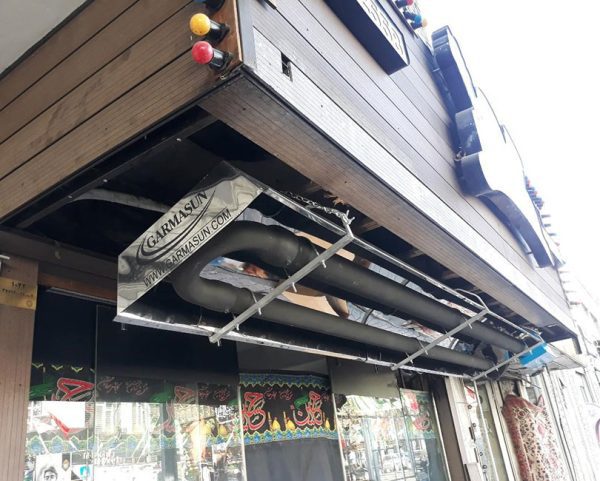 بخاری گازی سقفی رستوران - Image 3