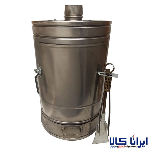 فروش عمده و خرده بخاری هیزمی گرد مدل ۲۲۵۵ | بخاری ذغالی - Image 3
