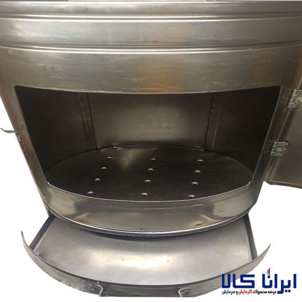 فروش عمده و خرده بخاری هیزمی گرد مدل ۲۲۵۵ | بخاری ذغالی - Image 2