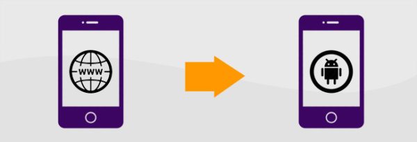 تبدیل وب سایت به اپلیکیشن