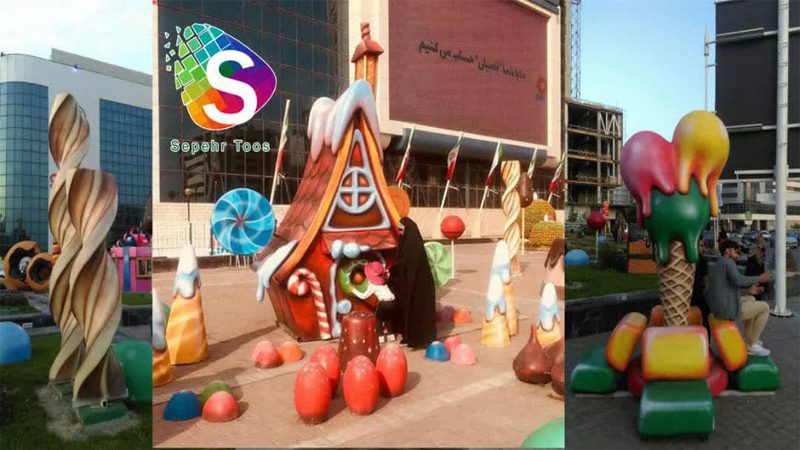 طراحی و ساخت المان های شهری و نوروزی در کشور | گروه هنری سپهر طوس