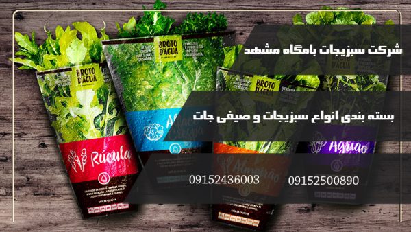 بسته بندی انواع سبزیجات و صیفی جات در مشهد | شرکت سبزیجات بامگاه مشهد